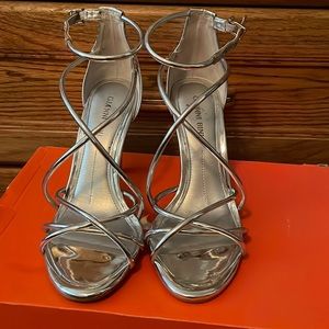 Gianni Bini Silver Dress Shoes